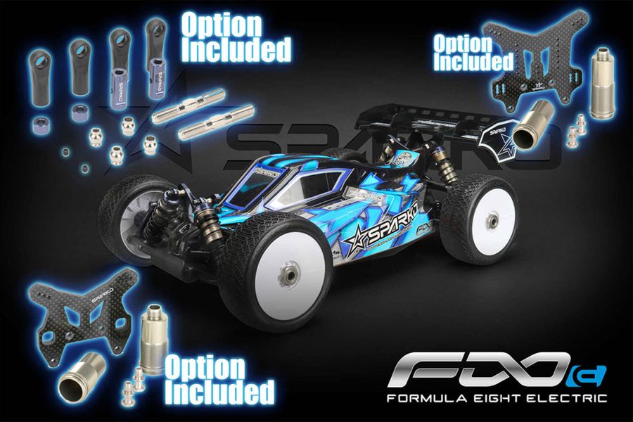Sparko F8 Euro 25 1:8 4WD Electric Buggy