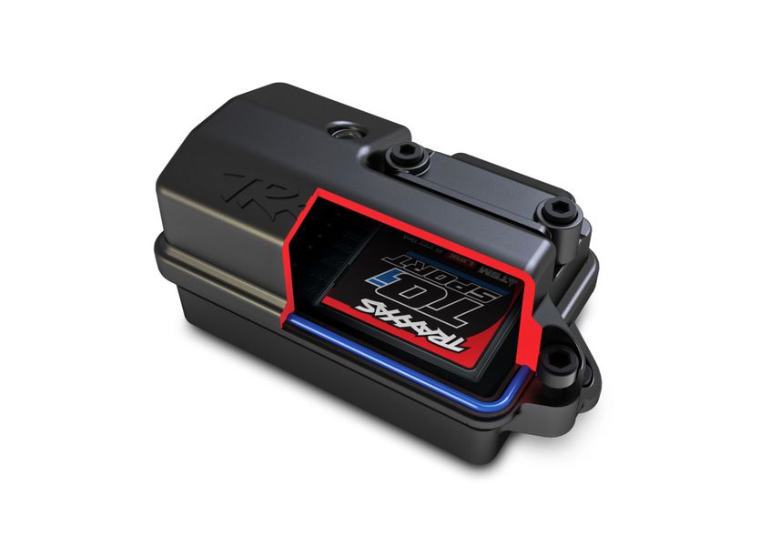 Traxxas 67454-4 Stampede 4x4 1/10 HD VX3 BL 3S RTR Black