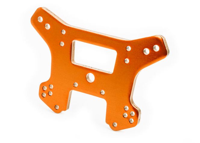 Hovedbilde Traxxas 9539T Shock Tower Front Alu Orange Sledge