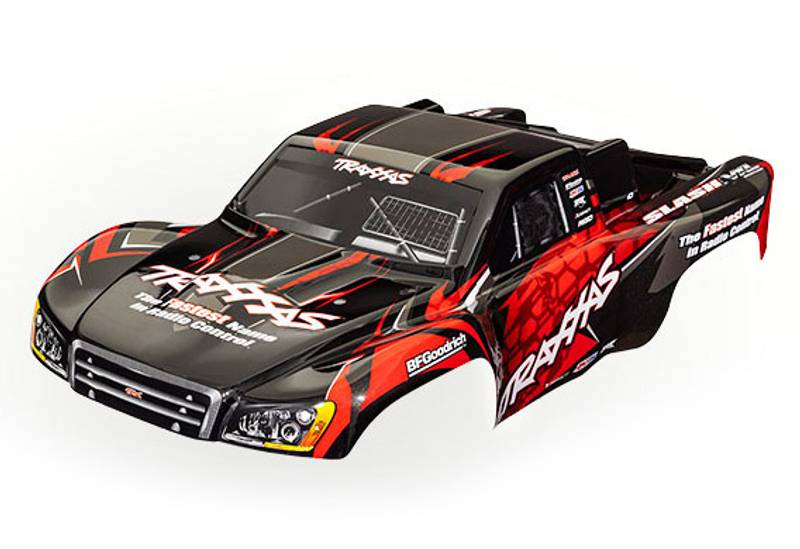 Traxxas 6812R Body Slash 2WD/4x4 Red Painted