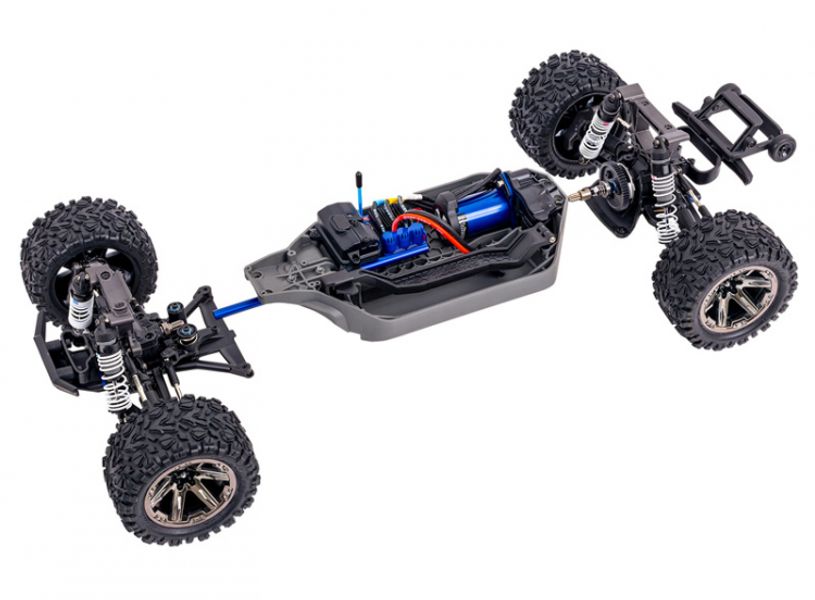 Traxxas 673764 Rustler 4x4 VXL 1/10 RTR TQi TSM EHD Green