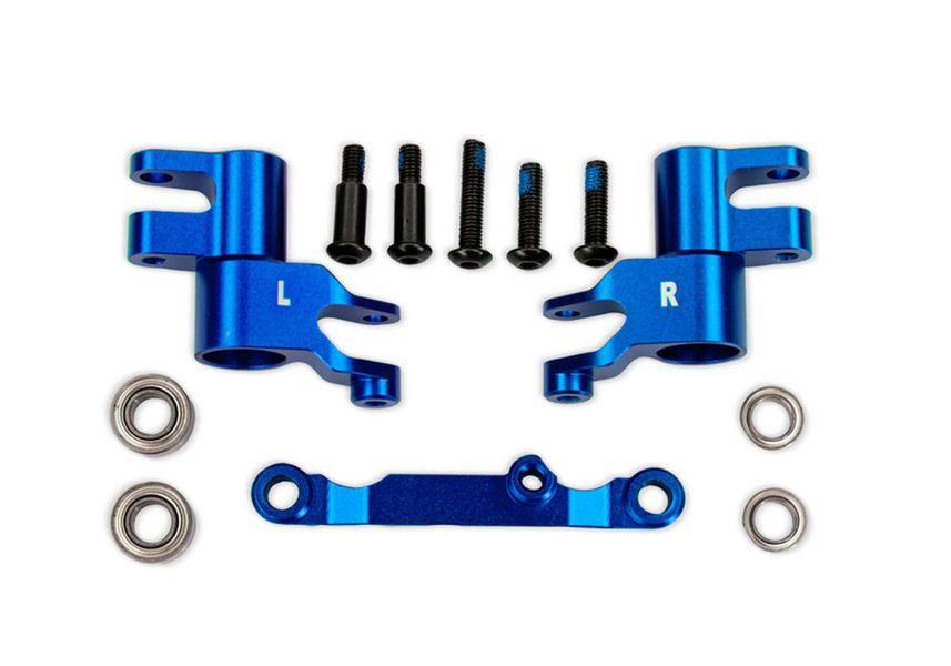 Traxxas 10743 Blue Aluminum Bellcrank Assembly with Drag Link