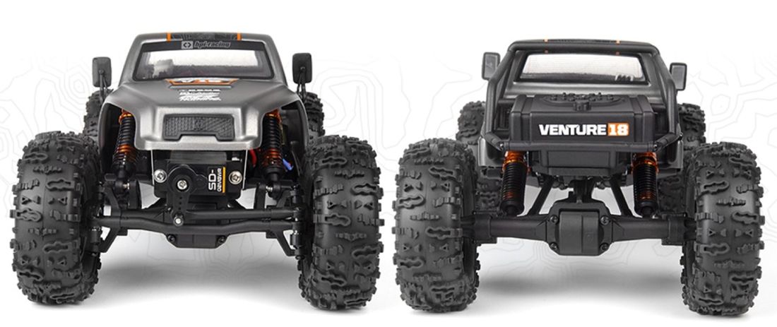 HPI 160808 Venture 18 CC Flux Comp Crawler Gunmetal