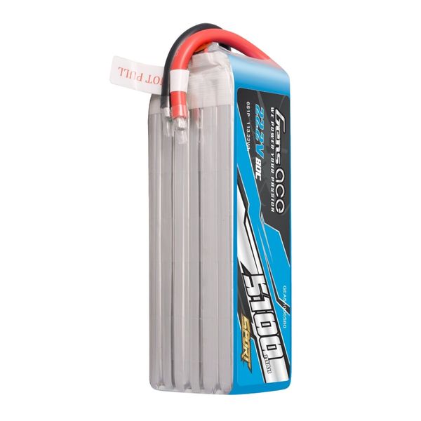 Gens Ace  6s 5100mAh - 80C - Gens Ace Sport