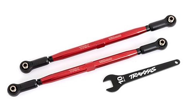 Hovedbilde Traxxas 7897R Toe Links Front Alu Red (2) X-Maxx ...