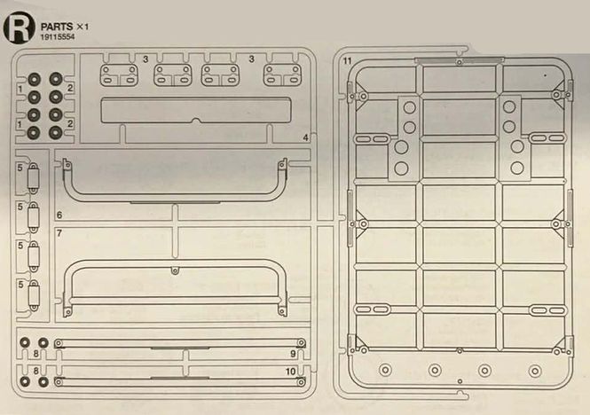 Hovedbilde Tamiya 19115554 R PARTS