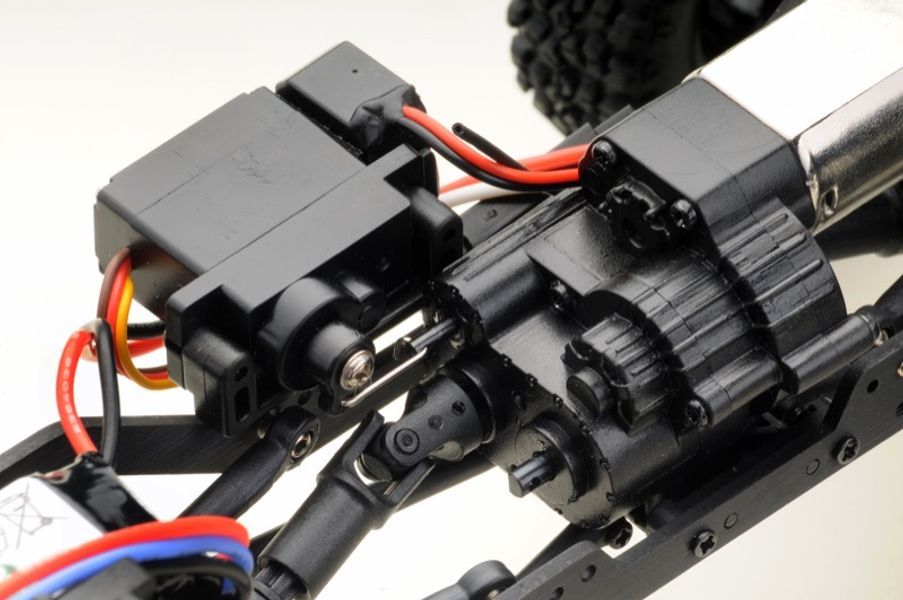 Absima 18028V2 Micro Crawler 2-Gear Rock Van Blue Orange RTR 1:18 V2