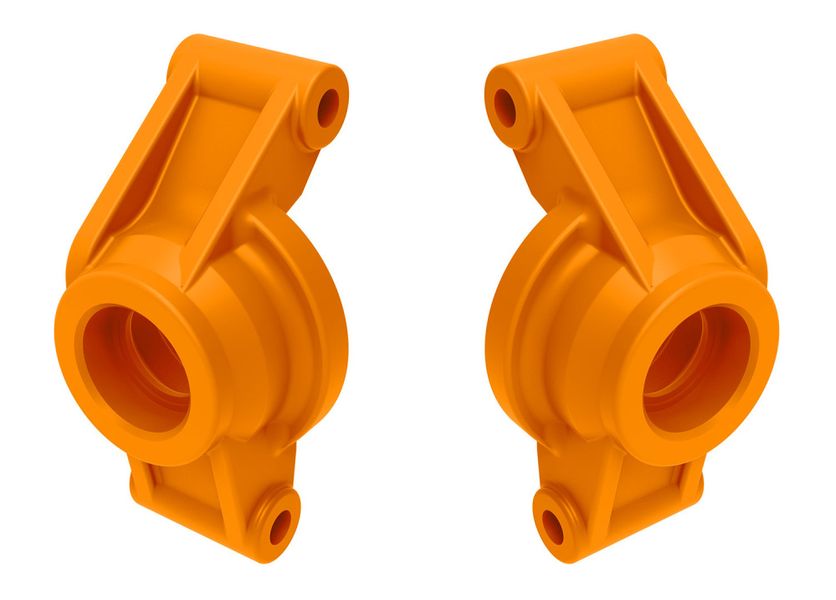 Traxxas 10752 Orange Stub Axle Carriers (L&R)