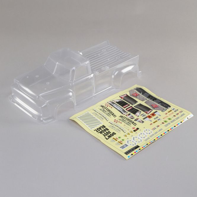 Hovedbilde Arrma AR406127 Clear Body: Notorious 6S BLX