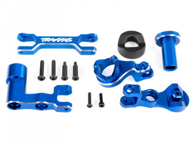Hovedbilde Traxxas 7843-BLUE Steering Bellcranks Set Alu Blue XRT